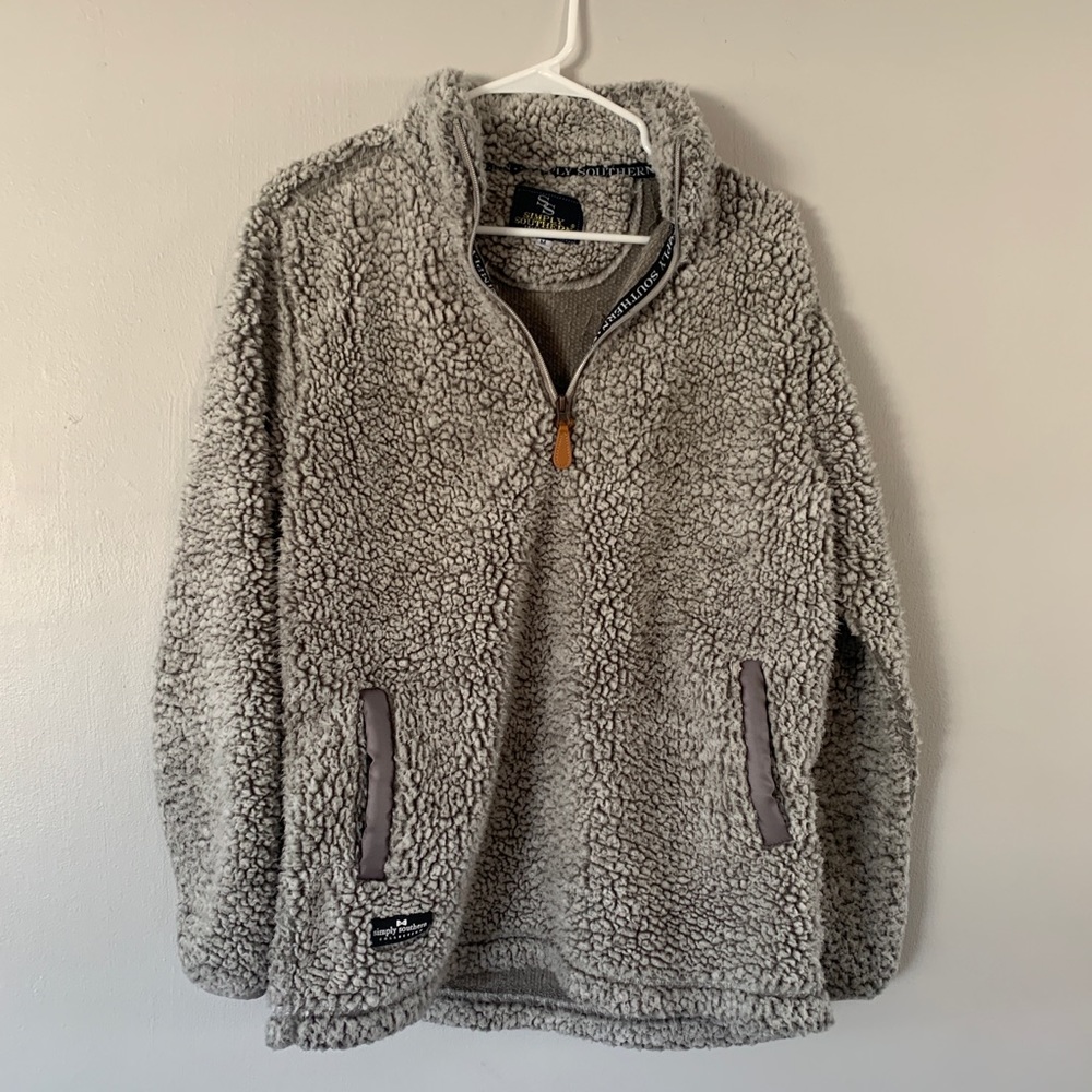 Simply Southern Sherpa Quarter Zip